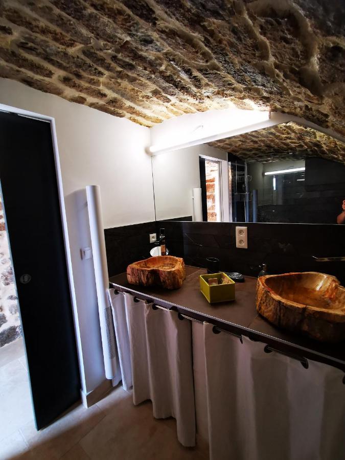 Magnifique Gite En Pierres 6 Personnes Avec Piscine Privee Ardeche Plein Sud Lablachere Bagian luar foto
